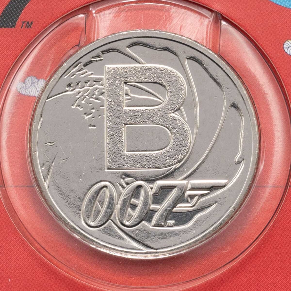 UK18BUNR 2018 B For Bond Ten Pence Great British Coin Hunt Coin reverse design