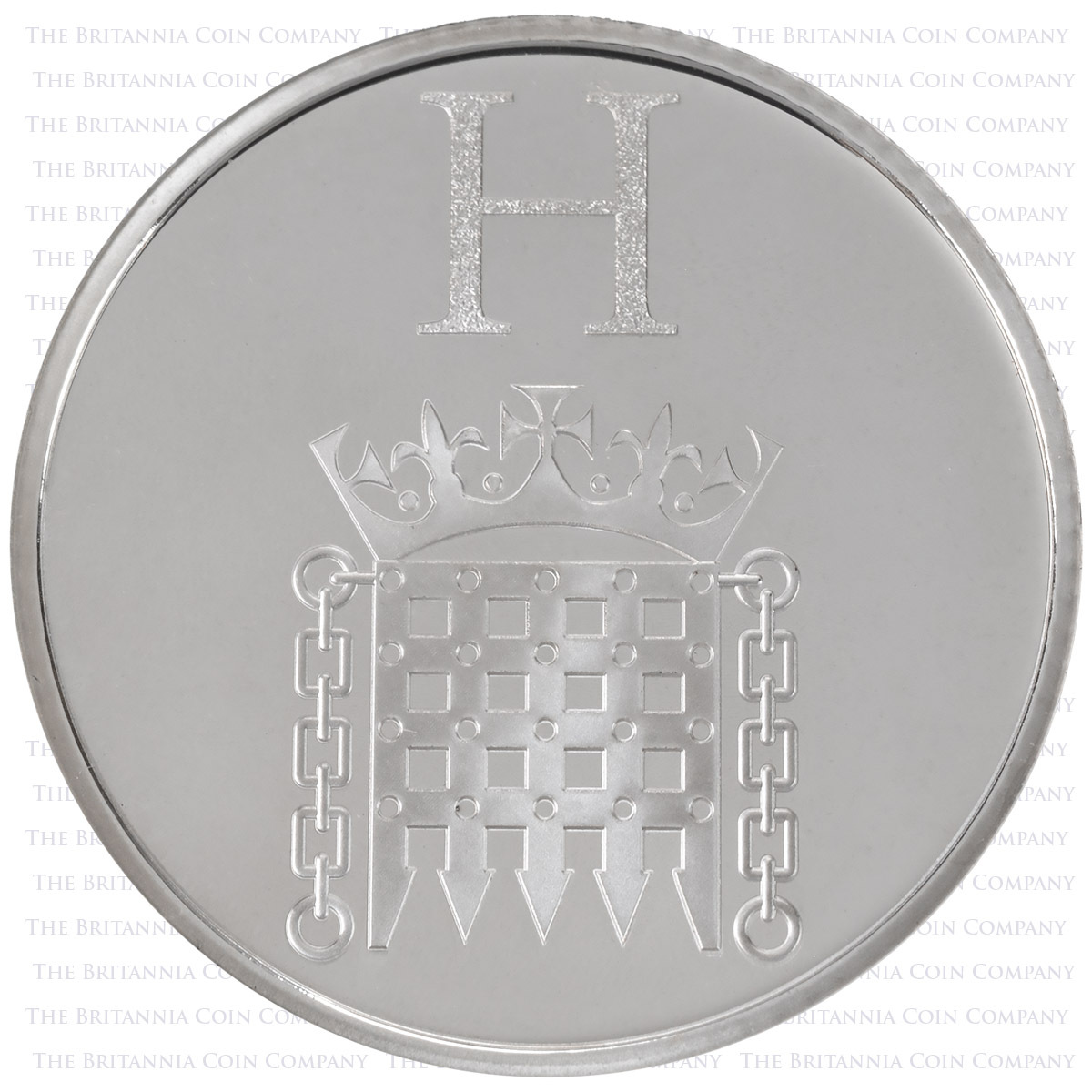 UK18HSP 2018 Houses Of Parliament Ten Pence Silver Proof Alphabet A-Z Coin