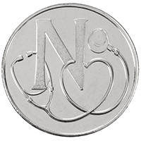 Thumbnail of UK18N10 2019 National Health Service Ten Pence Circulated Alphabet A-Z Coin