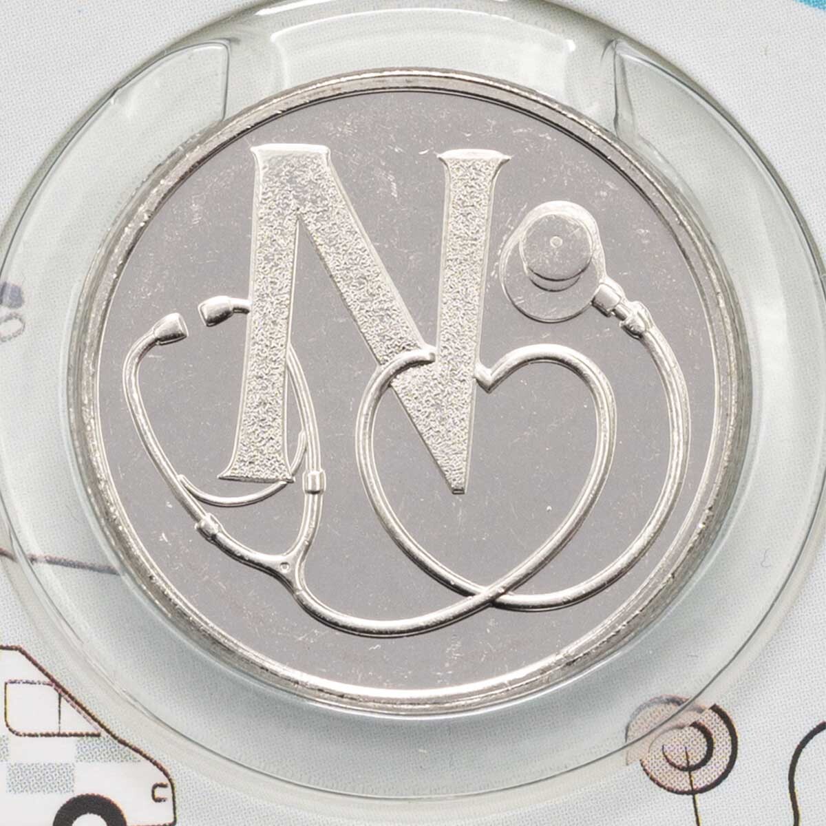 2018 N For National Health Service Ten Pence Great British Coin Hunt Coin reverse design