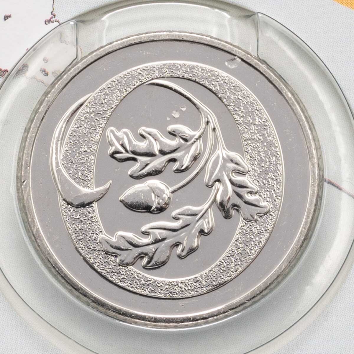 Reverse of the 2018 O For Oak Tree Ten Pence Great British Coin Hunt Coin