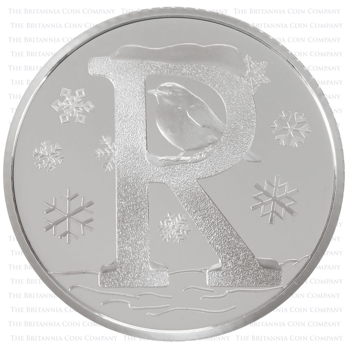 UK18RSP 2018 Robin Ten Pence Silver Proof Alphabet A-Z Coin