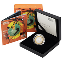 UK18SKPF 2018 Sea King Two Pound Piedfort Silver Proof RAF Coin Thumbnail