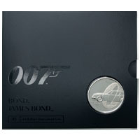 UK20B1BU 2020 Bond, James Bond 007 Five Pound Crown Brilliant Uncirculated Coin In Folder Thumbnail