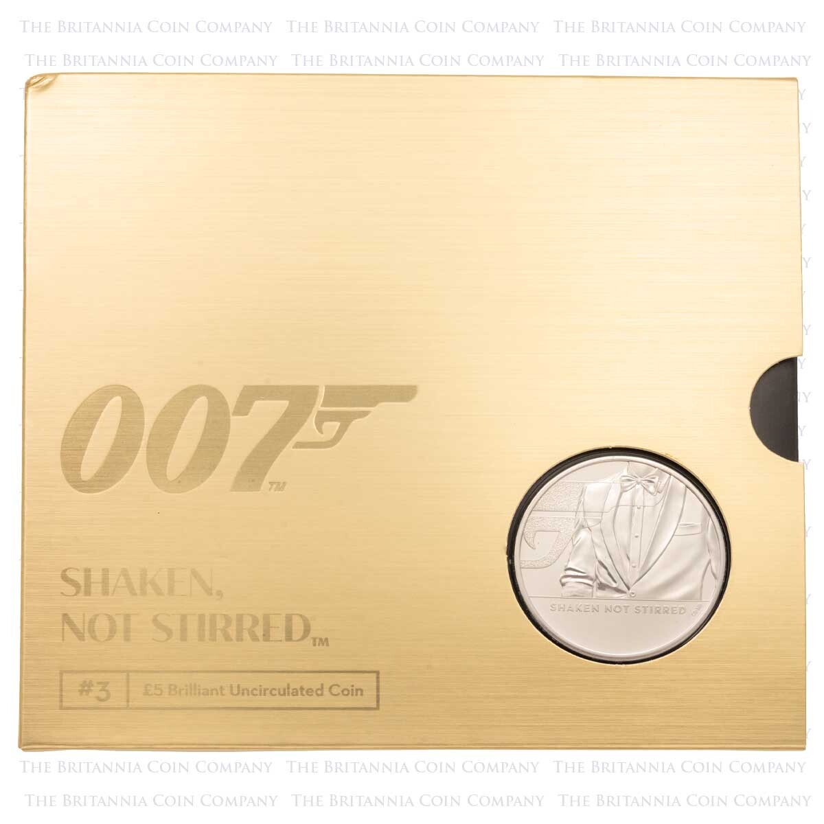 Shaken Not Stirred 2020 UK金貨 007 鑑定付 1/4 2020 Proof 1
