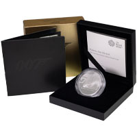Uk20B3SP 2020 Shaken Not Stirred James Bond 007 One Ounce Silver Proof Coin Thumbnail