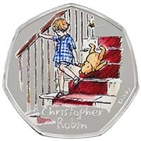 UK20CRSP 2020 Christopher Robin 50p Silver Proof Thumbnail