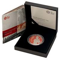 UK20RDSP 2020 Remembrance Day Unknown Warrior £5 Crown Silver Proof Thumbnail