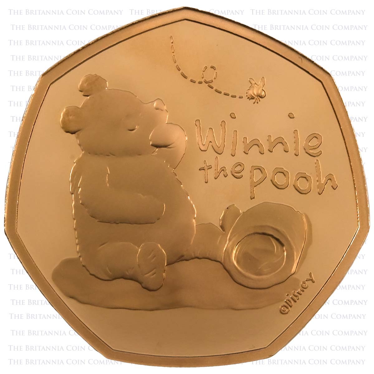 2020 Gold Proof Winnie the Pooh 50p