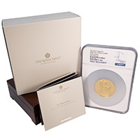 UK20WW5G 2020 Great Engravers Three Graces Five Ounce Gold Proof PF 70 Ultra Cameo First Releases Thumbnail