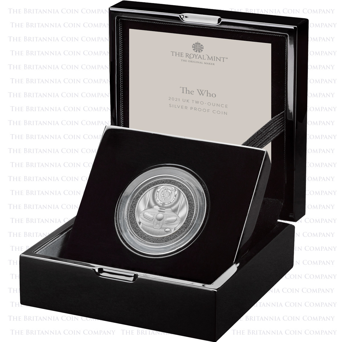 UK21TW2S : The Who 2oz Silver Proof