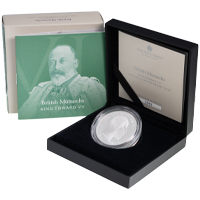 UK22E7S1O 2022 British Monarchs King Edward VII One Ounce Silver Proof Coin Thumbnail