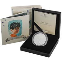 UK22HP2S 2022 Harry Potter 25 Years Of Magic 2oz Silver Proof Thumbnail