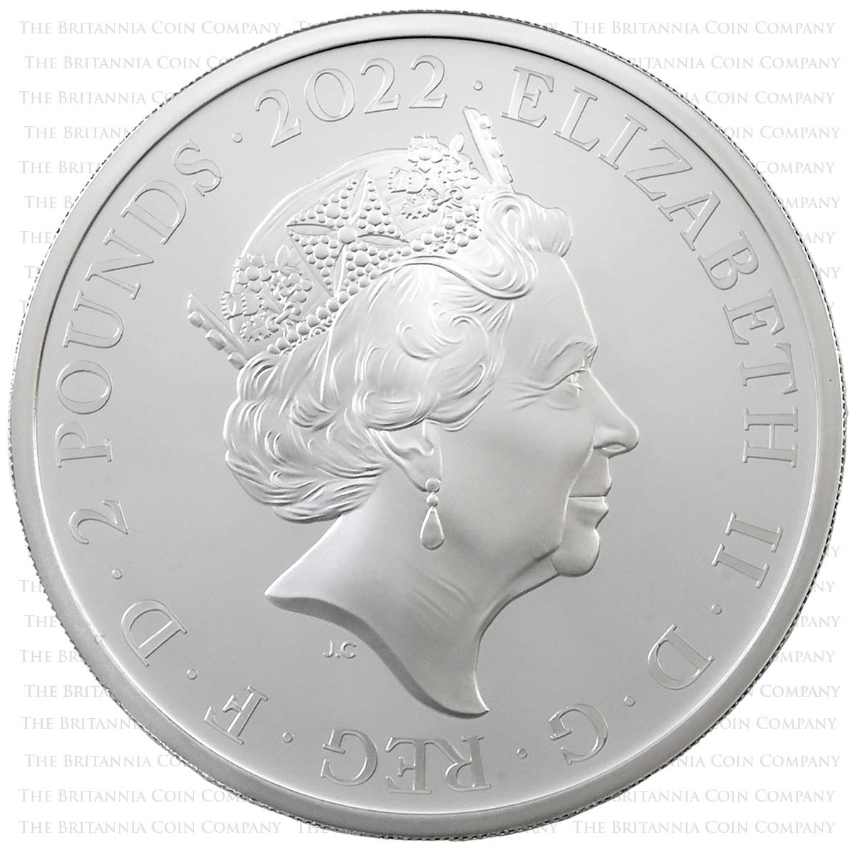 2022 British Monarchs James I 1 Ounce Silver Proof Obverse