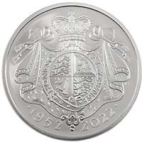 UK22PJSP 2022 Platinum Jubilee £5 Crown Silver Proof Thumbnail