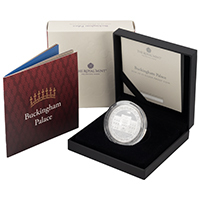 UK24BPSP 2024 Buckingham Palace Five Pound Silver Proof Coin thumbnail