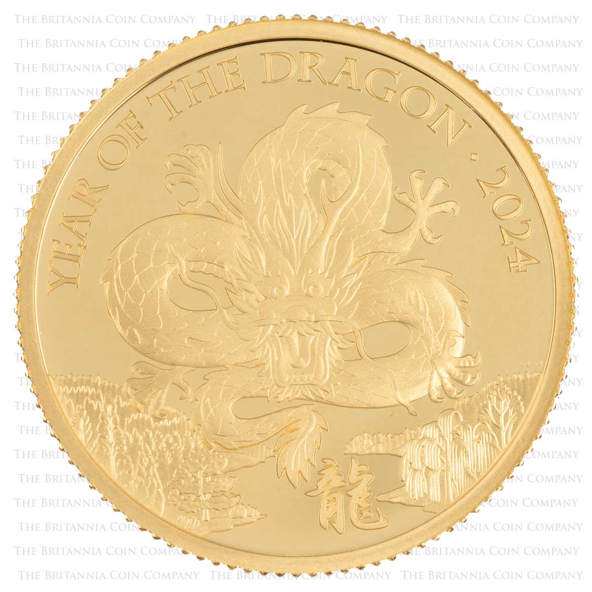 thumbnail image 2 of Dragon Year Of 2024 Chinese Coins Dragon Plated Gold Coin Collectible Coin Comme 2 of 12