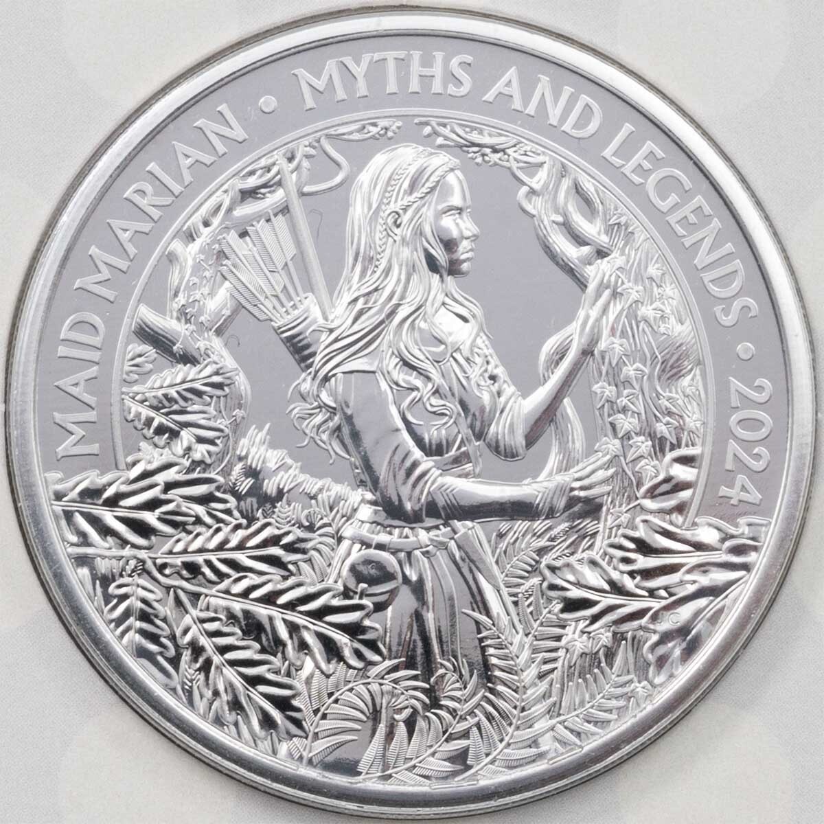 2024 Maid Marion £5 BU Myths And Legends Crown