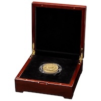 UK24WM2G1 2024 Waterloo Medal Obverse Two Ounce Gold Proof Coin Thumbnail