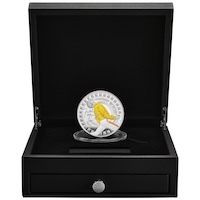 UK25FM10S 2025 Freddie Mercury Ten Ounce Coloured Silver Proof Music Legends Coin Thumbnail