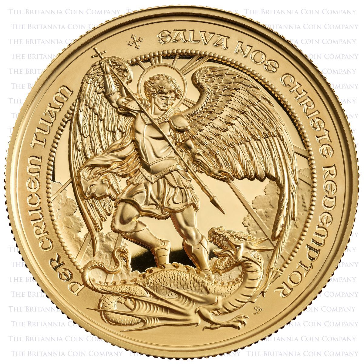 UK26AG2 2026 The Angel Two Ounce Gold Proof Coin Reverse