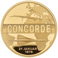 UK26CC1GT 2026 Concorde One Ounce Gold Proof Coin Thumbnail