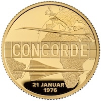 UK26CCQT 2026 Concorde Quarter Ounce Gold Proof Coin Thumbnail