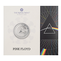 UK26PFBU 2026 Pink Floyd Five Pound Brilliant Uncirculated Music Legends Mint Pack Coin Thumbnail