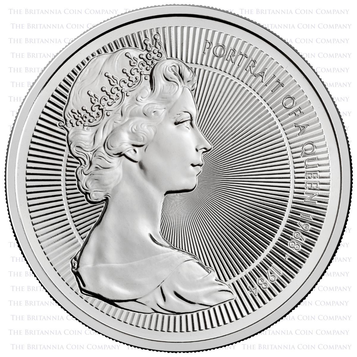 UK26QE4BU 2026 Arnold Machin Second Effigy Five Pound Crown Brilliant Uncirculated Portraits Of A Queen Coin Reverse