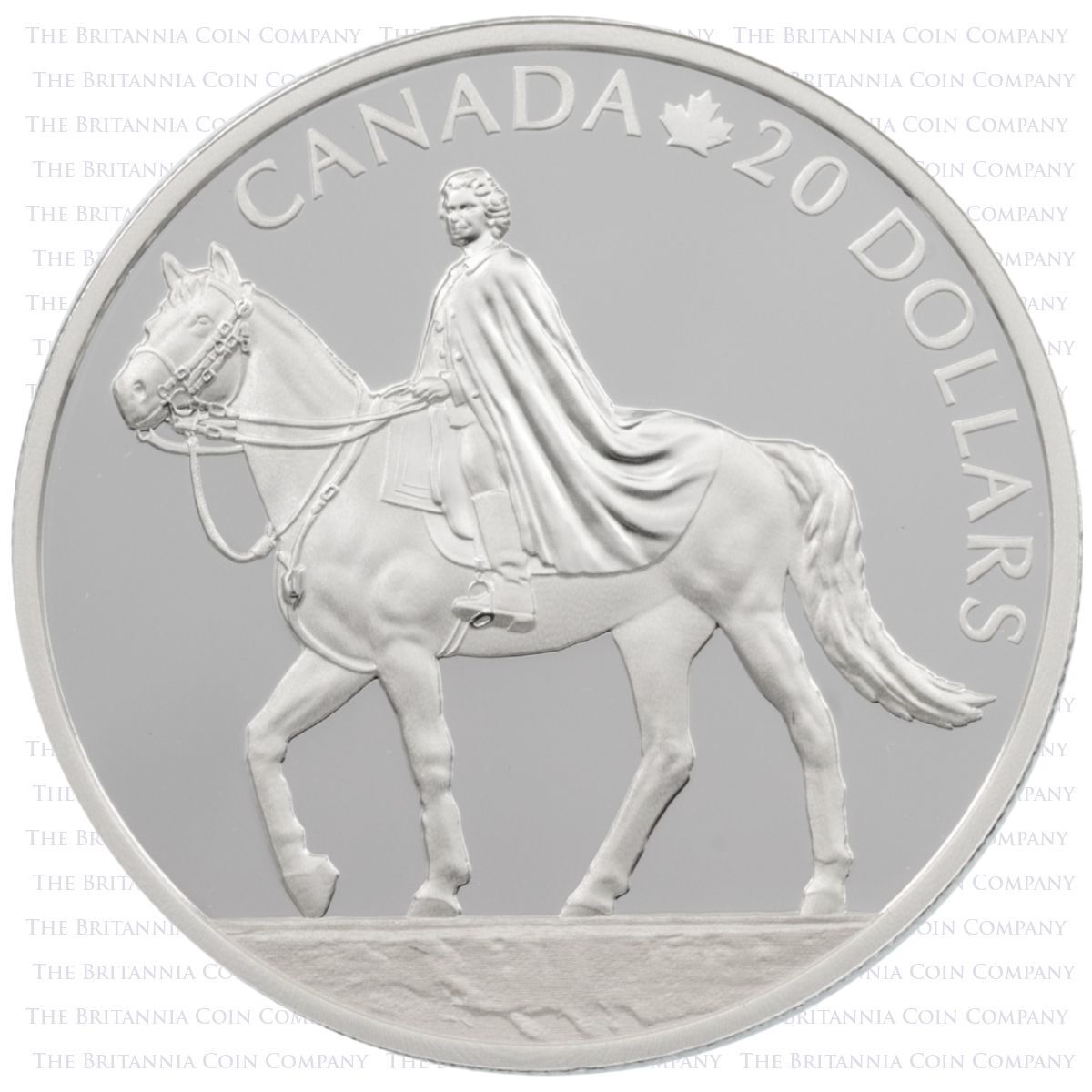 2021 Queen's 95th Birthday Silver Proof UK/Canada Coin Set Canadian $20