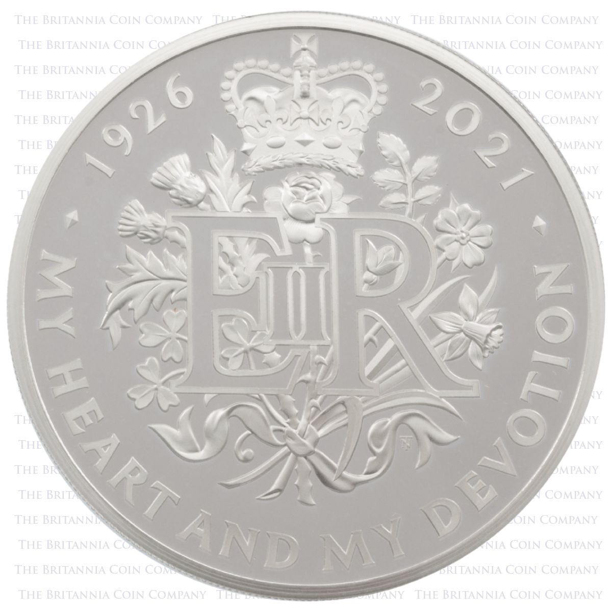 2021 Queen's 95th Birthday Silver Proof UK/Canada Coin Set 1oz Royal Mint Coin