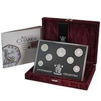 1996 Decimal Day Anniversary Silver Proof Set Thumbnail