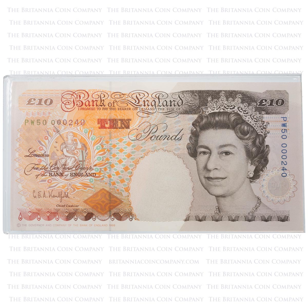 1998 Prince Charles 50th Birthday Five Pound Silver Proof Coin And Ten Pound Banknote Set Banknote