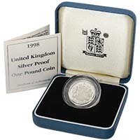 1998 Royal Arms £1 Silver Proof Thumbnail