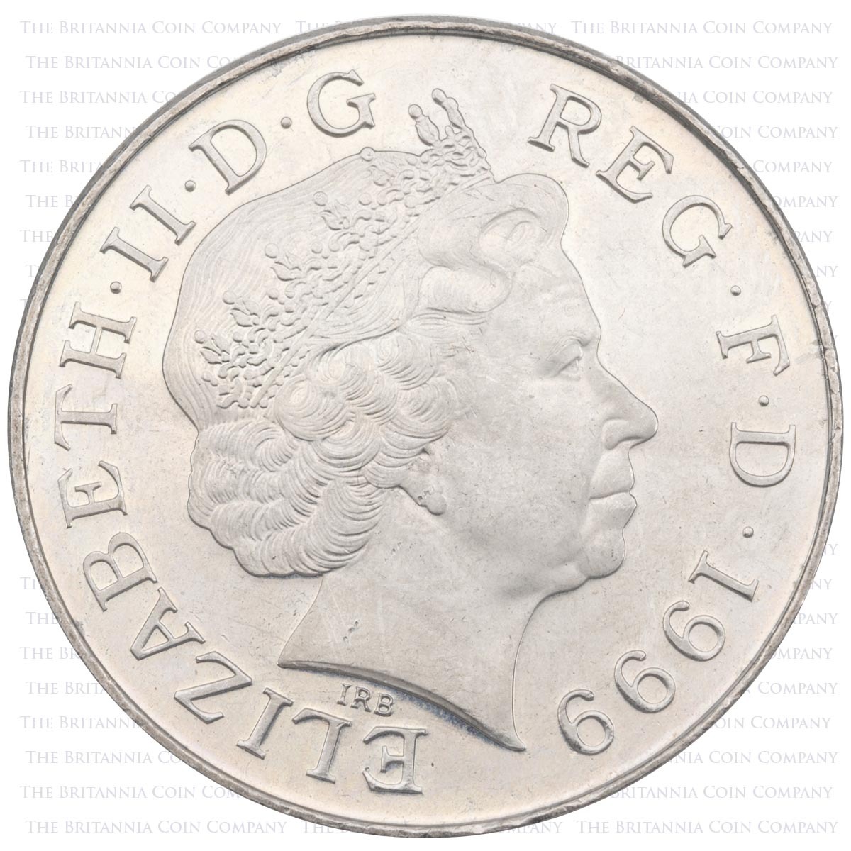 1999 Princess Diana Five Pound Coin Obverse