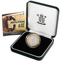 UKASTSP 2007 Abolition Of The Slave Trade 200th Anniversary Two Pound Silver Proof Coin Thumbnail