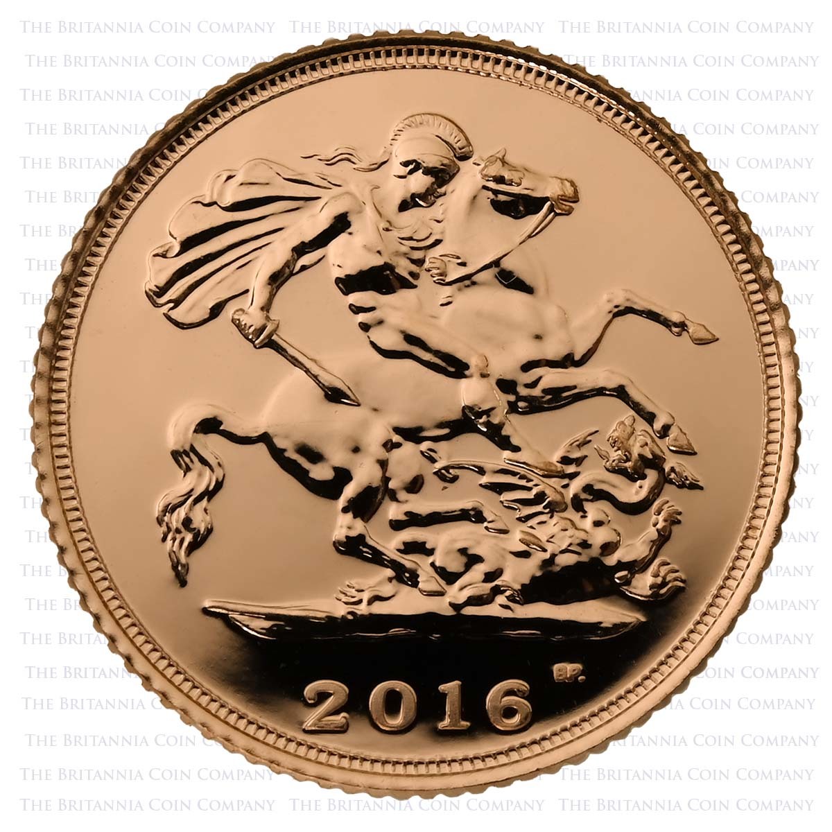 2016 Gold Half Sovereign