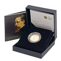 2009 Charles Darwin Two Pound Piedfort Silver Proof Coin Thumbnail
