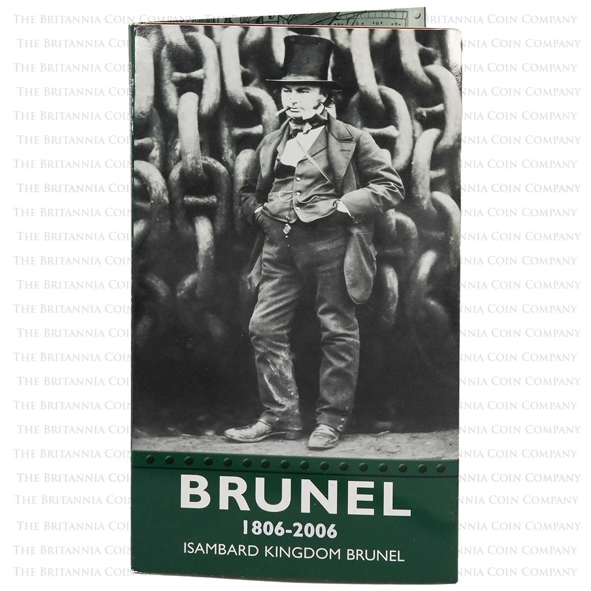 2006 Isambard Kingdom Brunel 200th Birthday Set £2 Brilliant Uncirculated In Folder Packaging