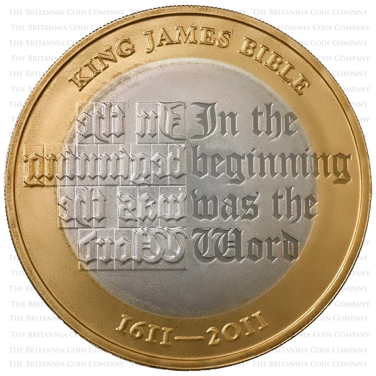 ukkbsp-002-mUKKBSP 2011 King James Bible Two Pound Silver Proof Coin Reverse