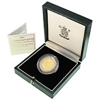 UKMTGP 2001 Marconi First Wireless Transmission Two Pound Gold Proof Coin Thumbnail