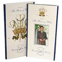 1998 Prince Charles 50th Birthday £5 Crown BU in Folder Thumbnail