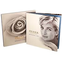 1999 Princess Diana Memorial £5 Crown BU in Folder Thumbnail