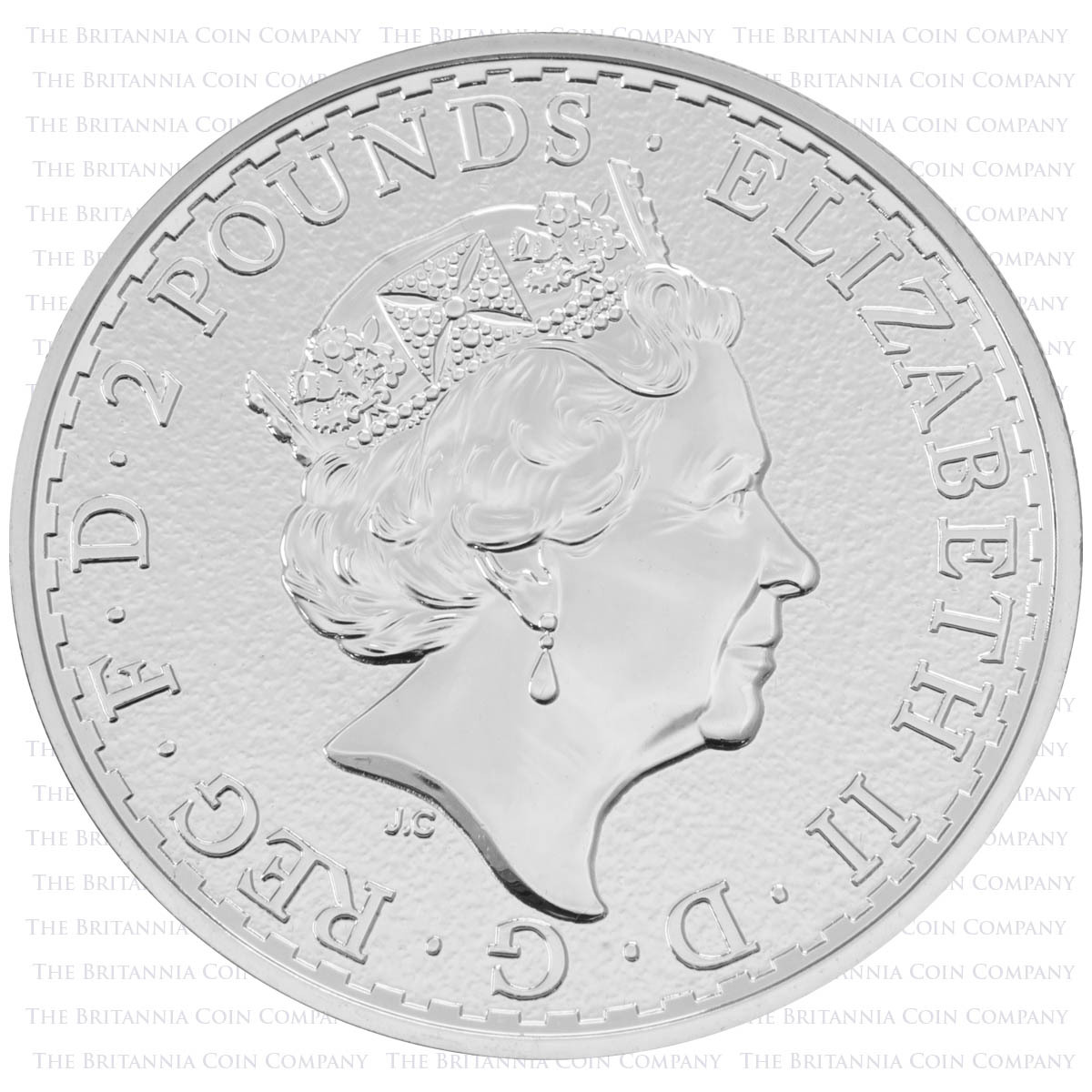 2017 Year Of The Rooster One Ounce Silver Bullion Lunar Coin Obverse