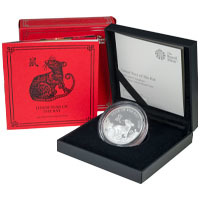 UKR20SP 2020 Lunar Year Of The Rat One Ounce Silver Proof Coin Thumbnail