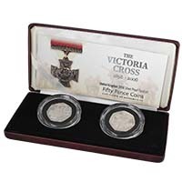 2006 Victoria Cross 50p Set Piedfort Silver Proof Thumbnail