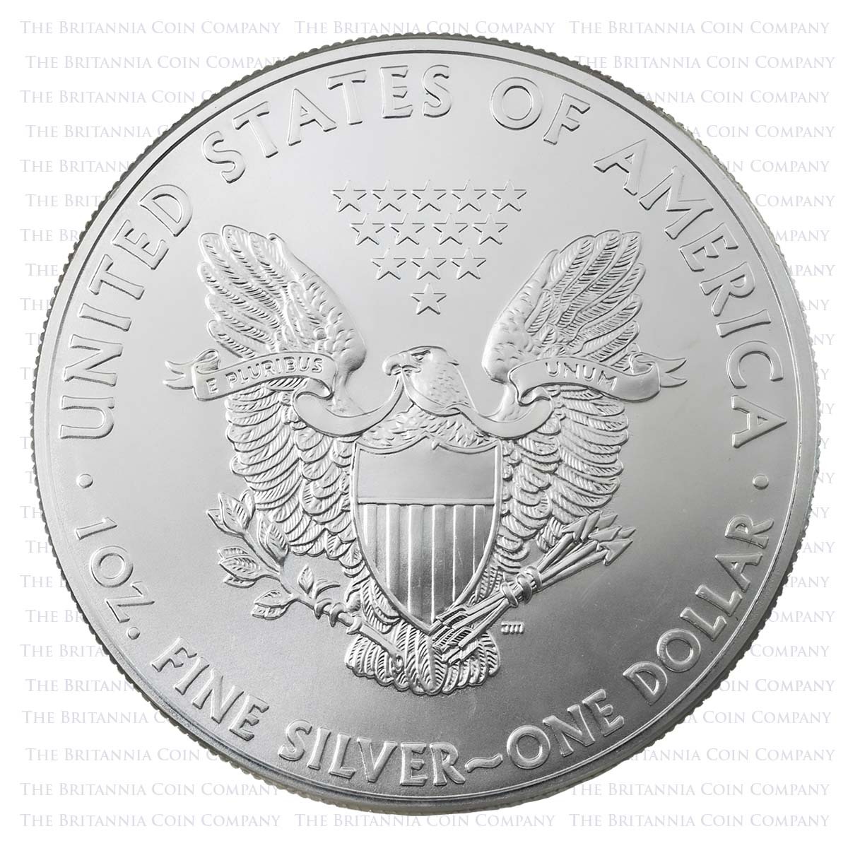 US12AES1 2012 American Eagle One Ounce Silver United States Bullion Coin reverse design
