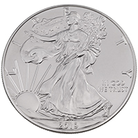 US19AES1 2019 American Eagle One Ounce Silver United States Bullion Coin thumbnail image