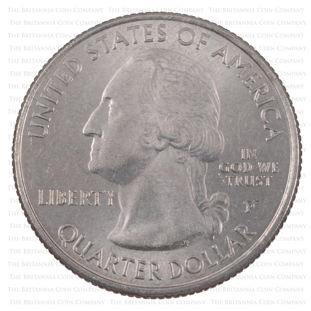 US19FCQ 2019 Frank Church River Of No Return Wilderness Quarter Dollar United States America The Beautiful Coin obverse of George Washington