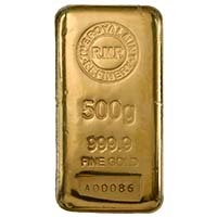 500g Gold Bullion Bar : Pre-owned (Best Value)